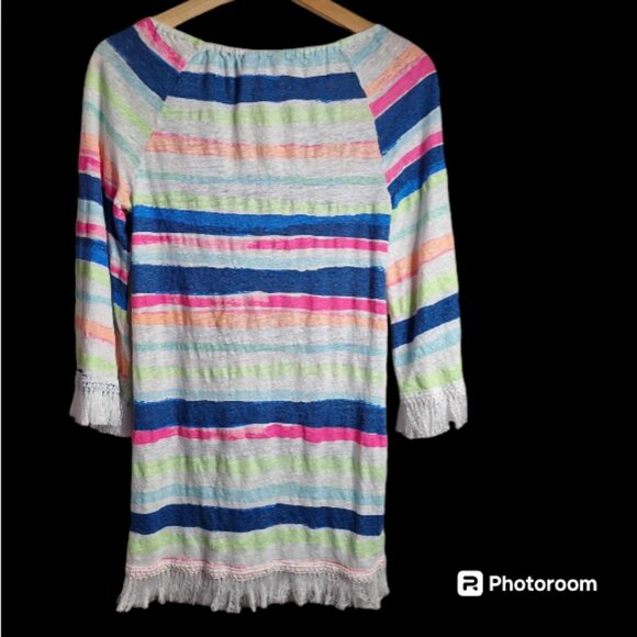 Lily Pulitzer Striped Getaway Swimsuit Cover Up Size XXS - Picture 10 of 13